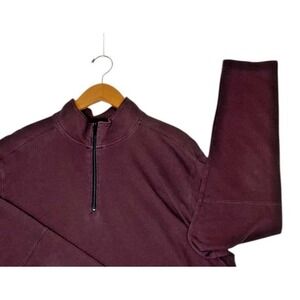 Marc‎ Anthony Shirt Mens XXL Slim Fit Knit 1/4 Zip Casual Long Sleeve Cozycore